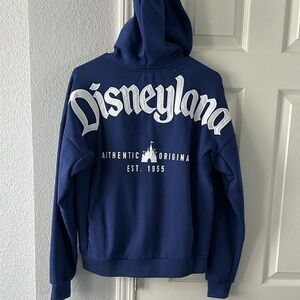 Disneyland Spirit Jersey Blue Hoodie